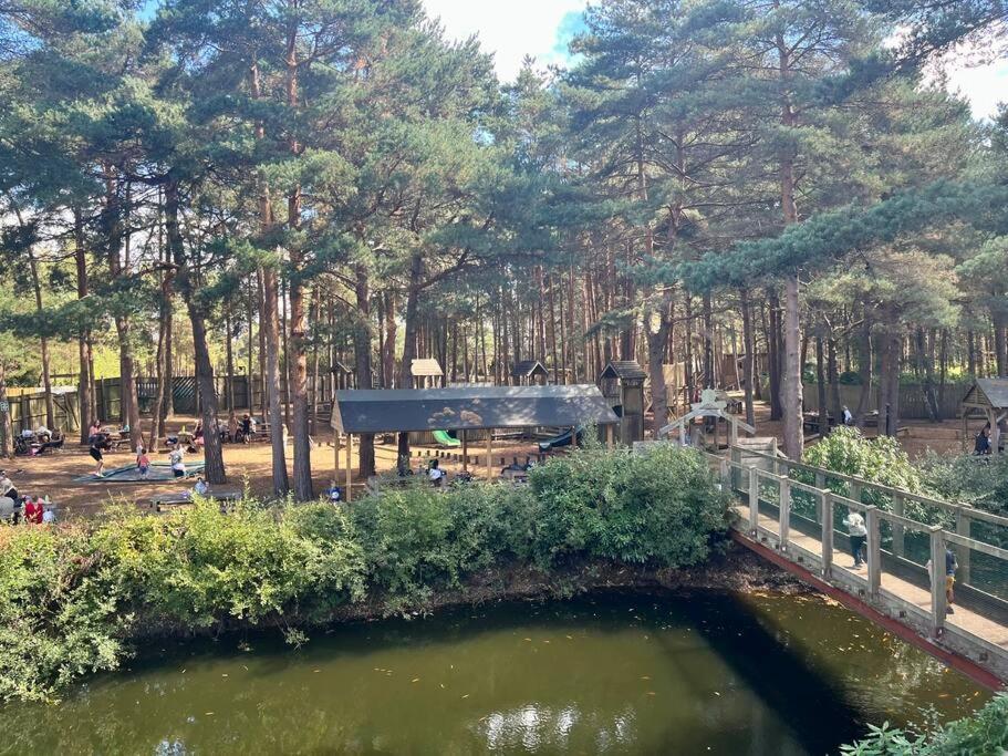 Beach Home With Garden, Close To New Forest ボーンマス エクステリア 写真